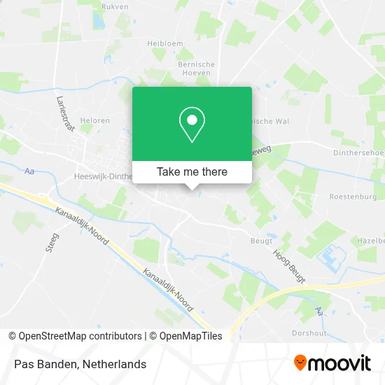 Pas Banden map