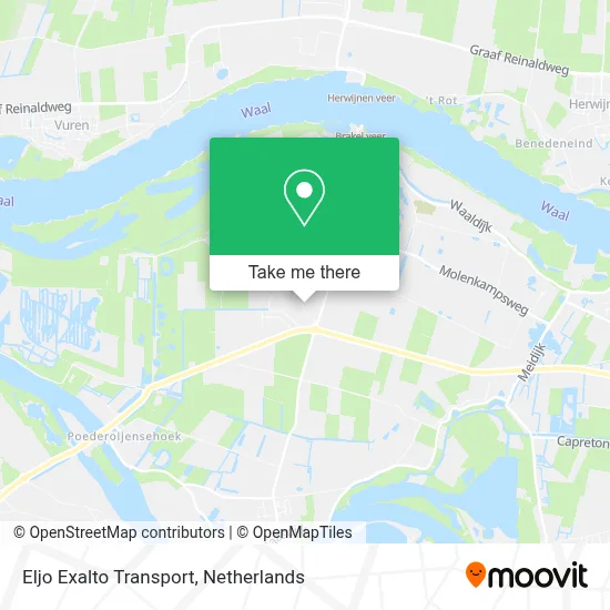 Eljo Exalto Transport map