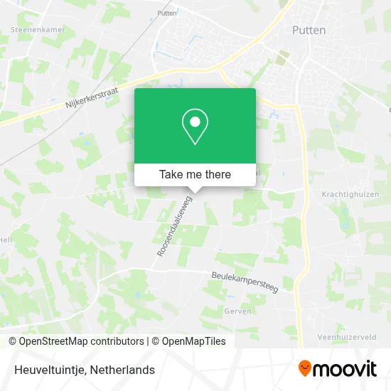 Heuveltuintje map
