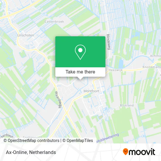 Ax-Online map