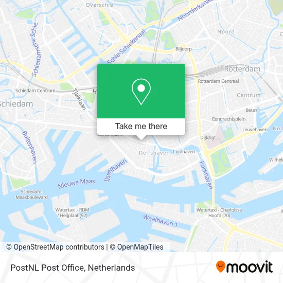 Postnl Postkantoor map