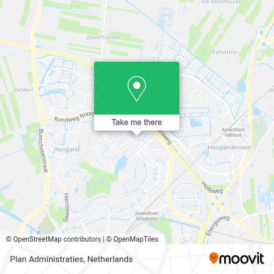 Plan Administraties map
