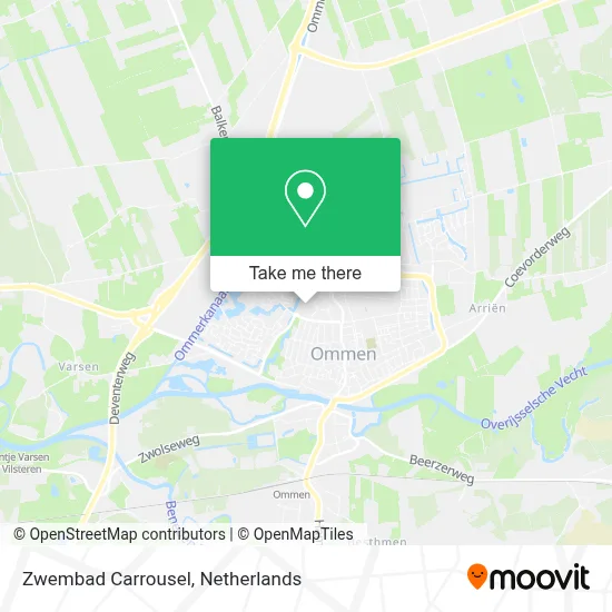 Zwembad Carrousel map