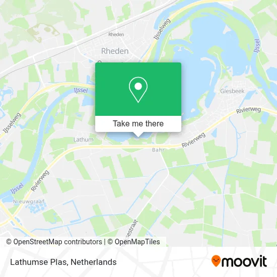 Lathumse Plas map