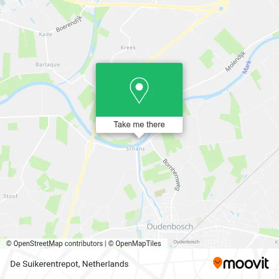 De Suikerentrepot map