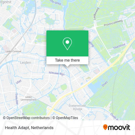 Health Adapt map