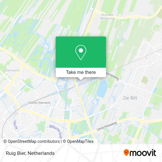 Ruig Bier map