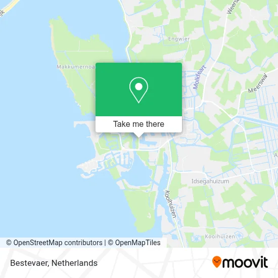 Bestevaer map
