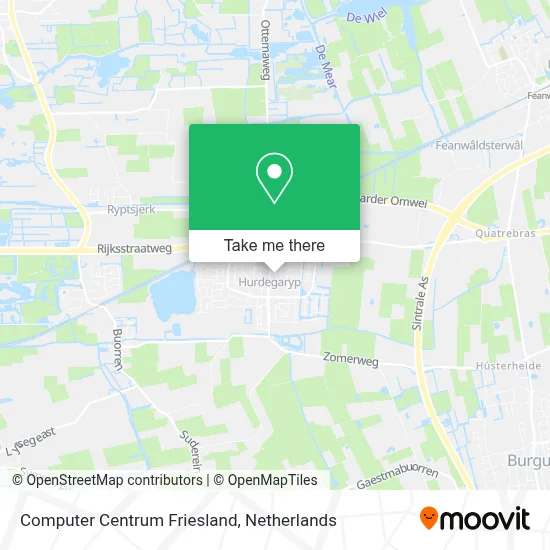 Computer Centrum Friesland Karte