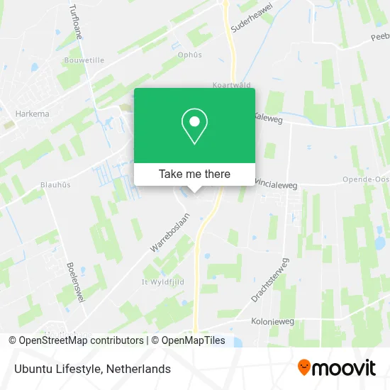Ubuntu Lifestyle map