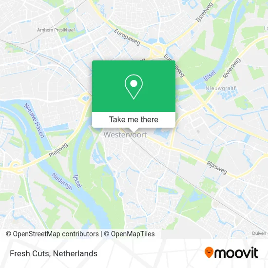 Fresh Cuts map