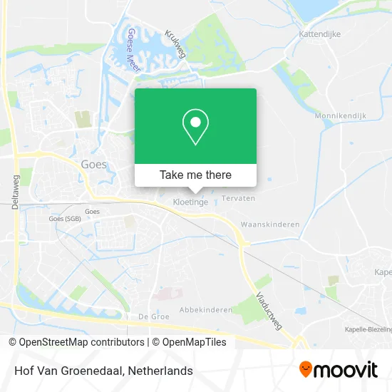 Hof Van Groenedaal map