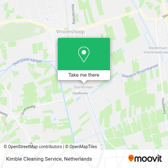 Kimble Cleaning Service map