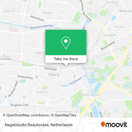 Nagelstudio Beautycase map