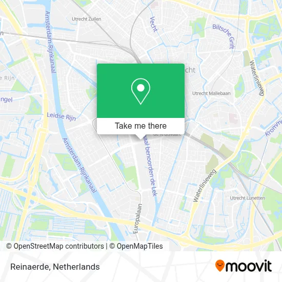Reinaerde map