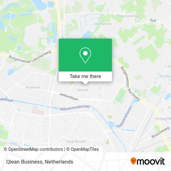 Qlean Business map