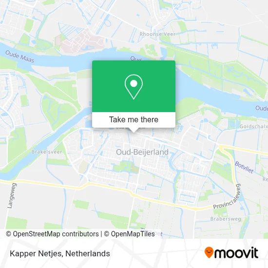 Kapper Netjes Karte