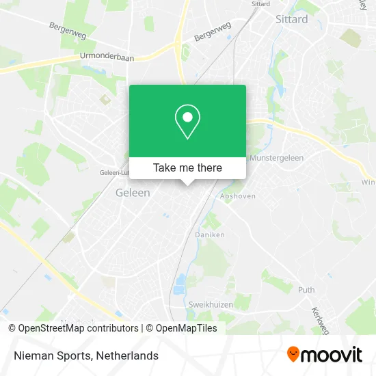 Nieman Sports map