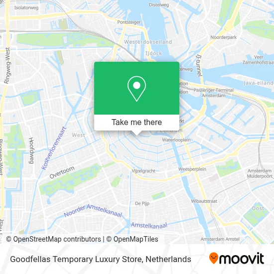 Goodfellas Temporary Luxury Store map