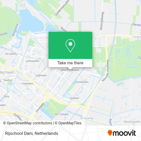 Rijschool Dani map