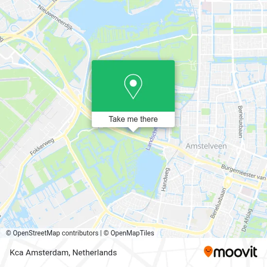 Kca Amsterdam map