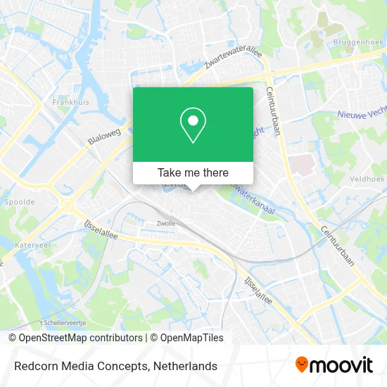 Redcorn Media Concepts map
