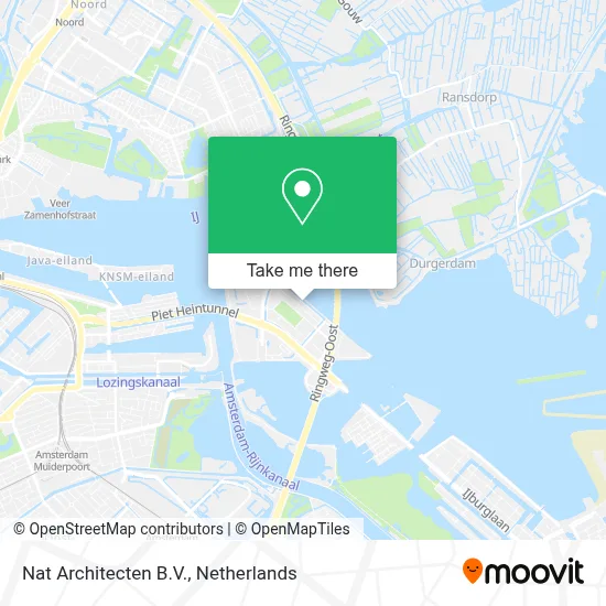 Nat Architecten B.V. map