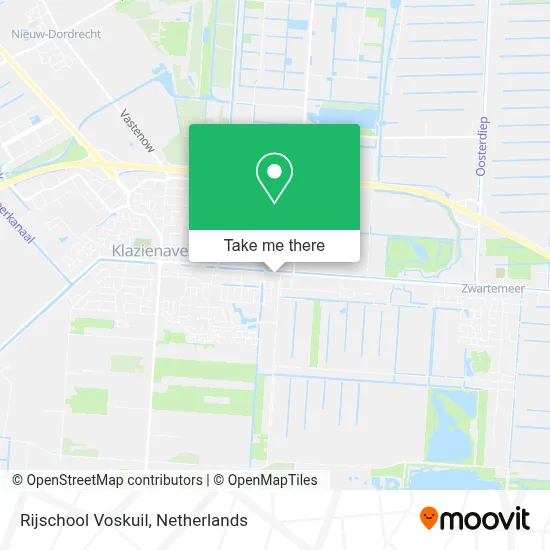 Rijschool Voskuil map