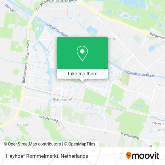 Heyhoef Rommelmarkt map