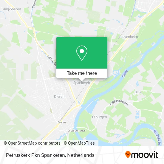 Petruskerk Pkn Spankeren map