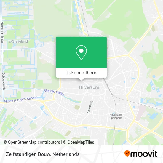 Zelfstandigen Bouw map