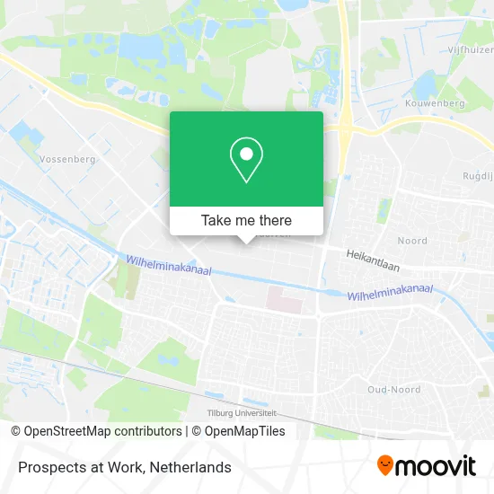 Prospects at Work map