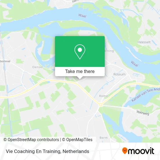 Vie Coaching En Training map