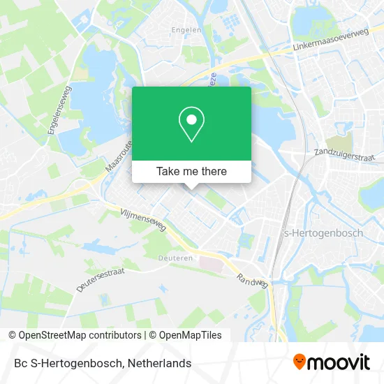 Bc S-Hertogenbosch map