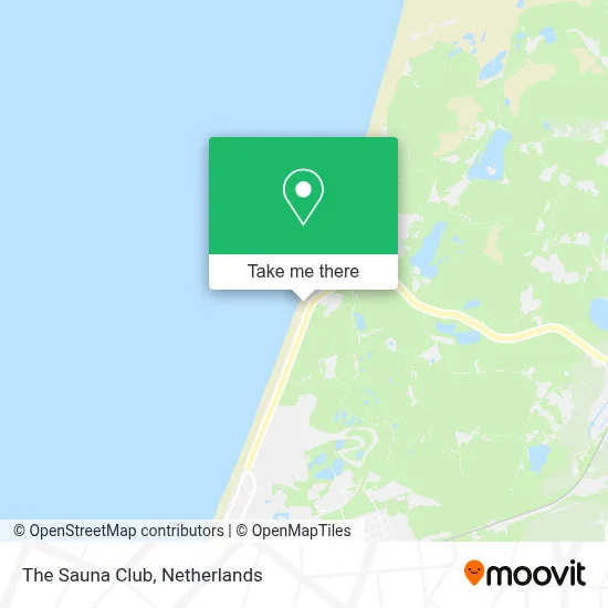 The Sauna Club map