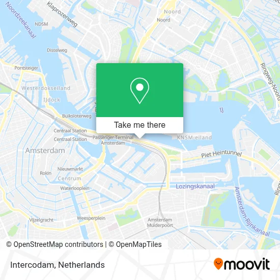 Intercodam map