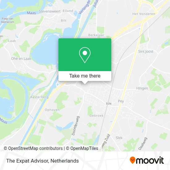 The Expat Advisor map