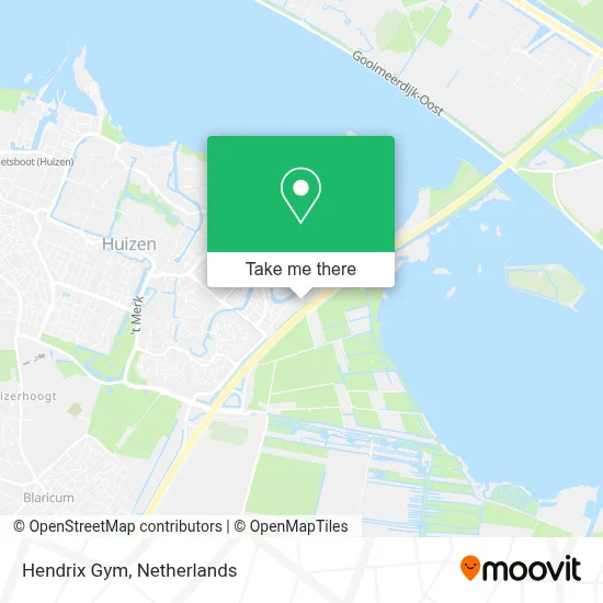 Hendrix Gym map