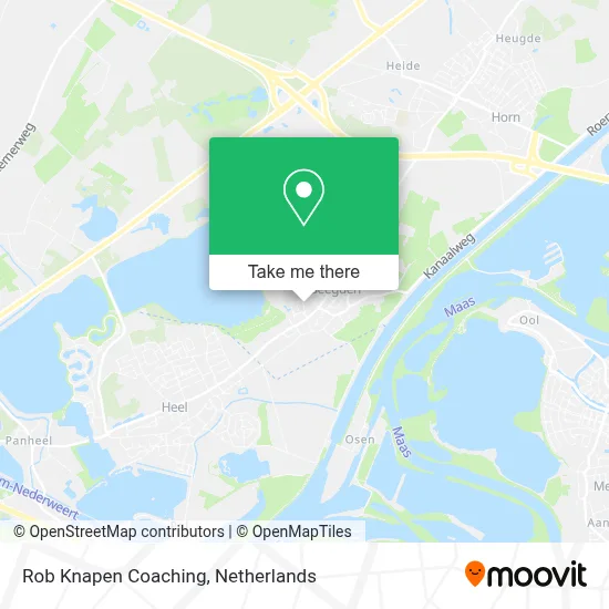 Rob Knapen Coaching map