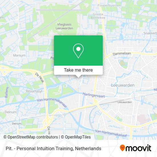 Pit. - Personal Intuïtion Training map
