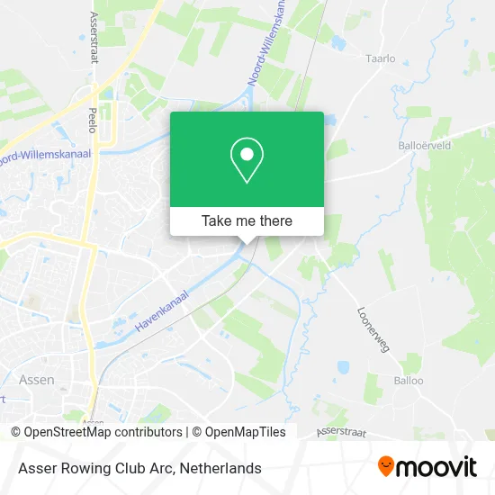 Asser Rowing Club Arc map