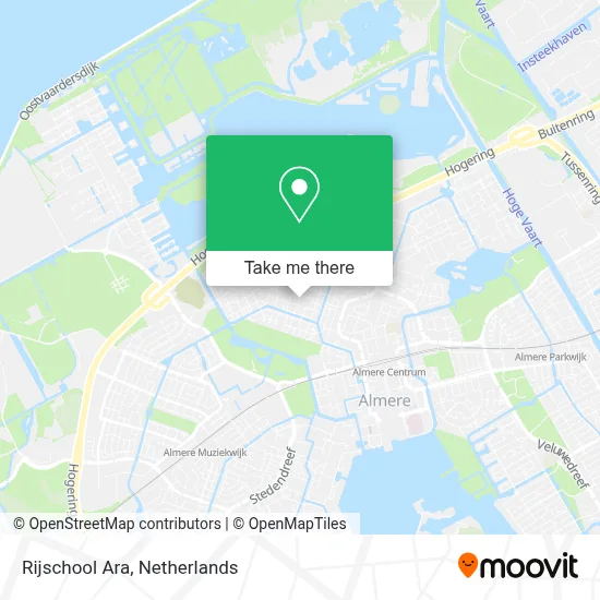 Rijschool Ara map