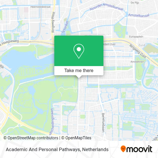 Academic And Personal Pathways map