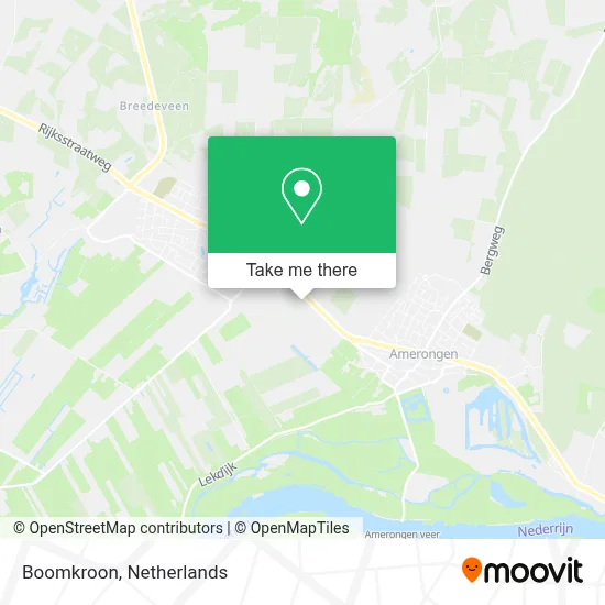 Boomkroon Karte