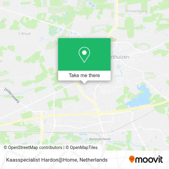 Kaasspecialist Hardon@Home map