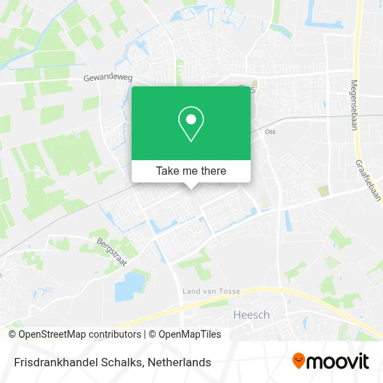 Frisdrankhandel Schalks map