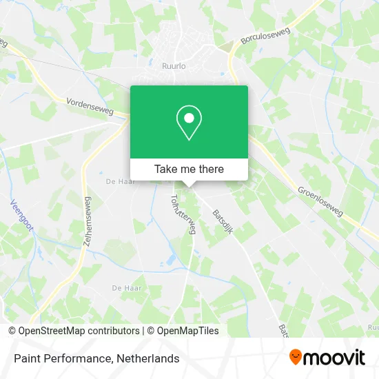Paint Performance map