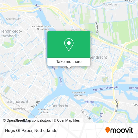 Hugs Of Paper map
