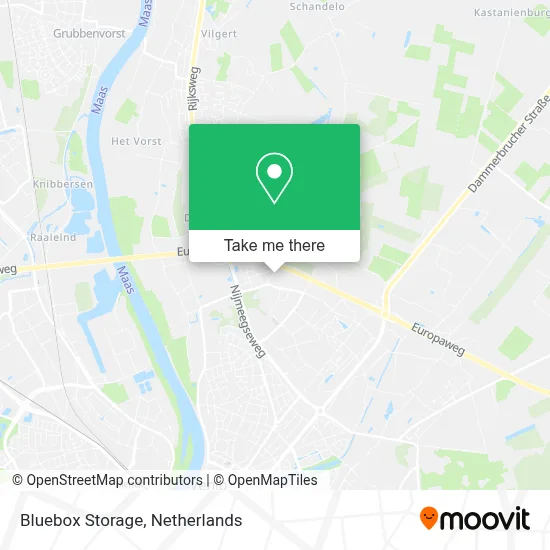 Bluebox Storage Karte