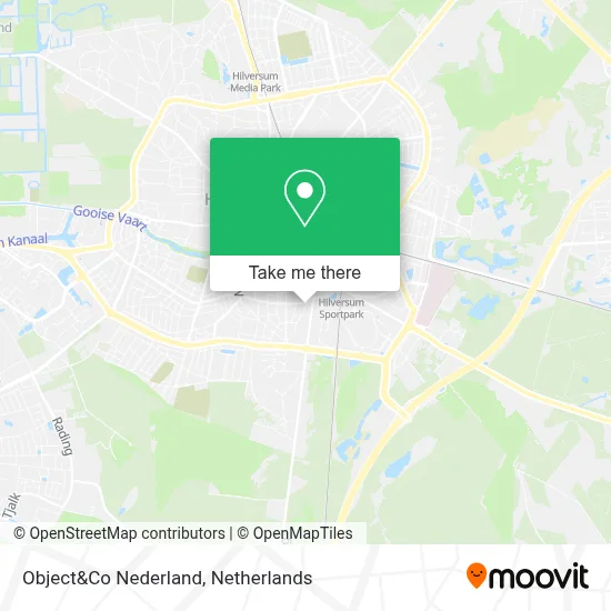 Object&Co Nederland map